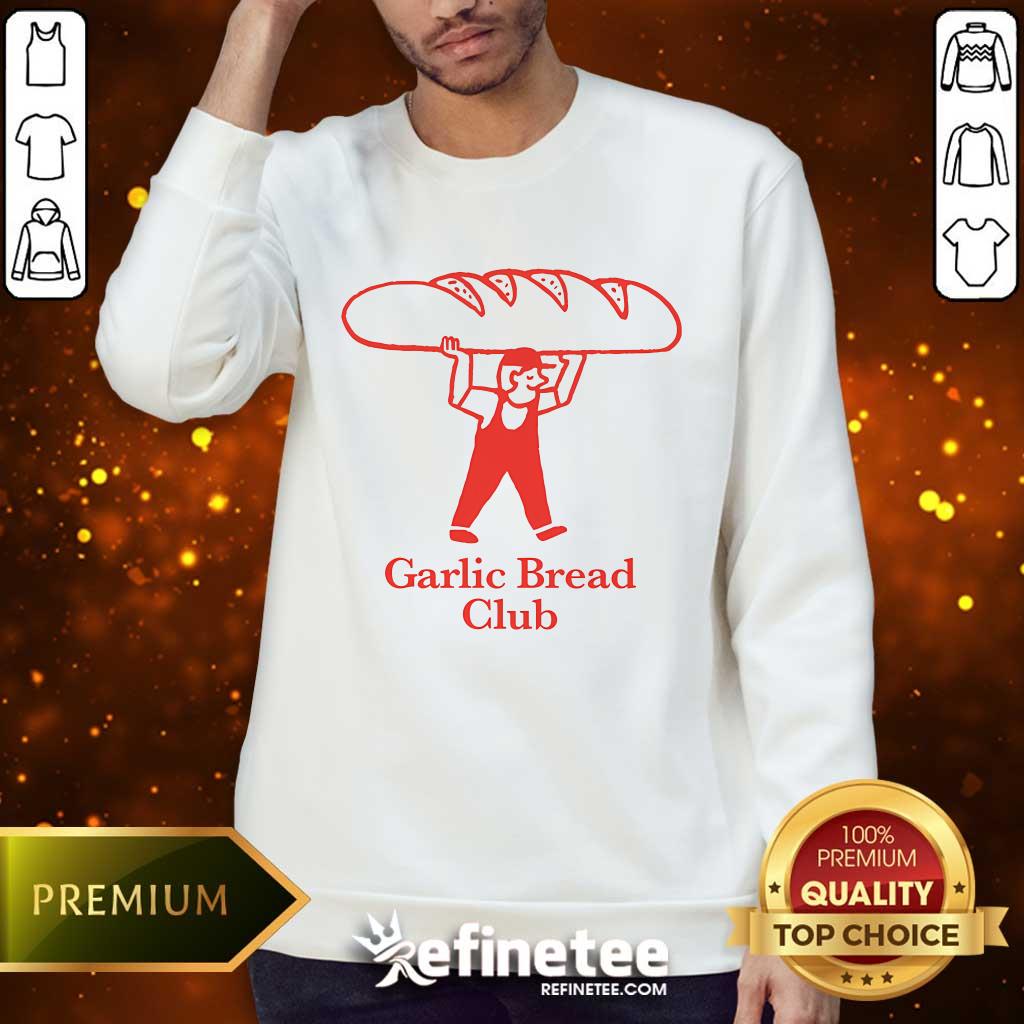 Hot Garlic Bread Club Sweater