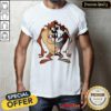 Hot Looney Tunes Taz Half Skeleton T-Shirt