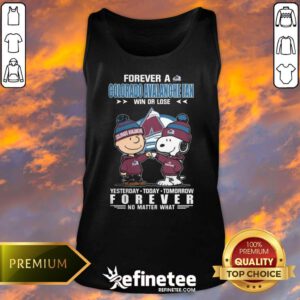 Hot A Colorado Avalanche Fan Yesterday Today Tomorrow Forever Tank-top
