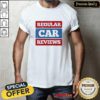Official Alan Fisher Regular Car Reviews T-Shirt