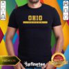 Premium Ohio Soccer Yellow Vintage T-Shirt