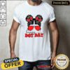 Hot Happy Dot Day Messy Bun International Dots Day Teacher T-Shirt