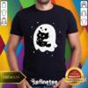 Nice Cute Spooky Cat Snatcher Ghost T-Shirt