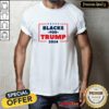 Hot Blacks For Trump 2024 T-Shirt