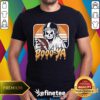 Pretty Boooya Spooky Ghost Halloween Sunset Football T-Shirt