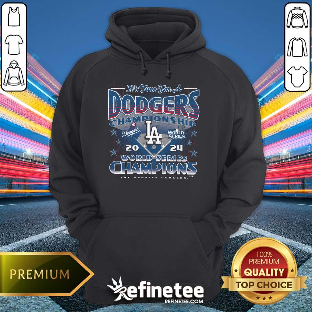 Awesome Dodgers Championship 2024 World Series Champions Hoodie