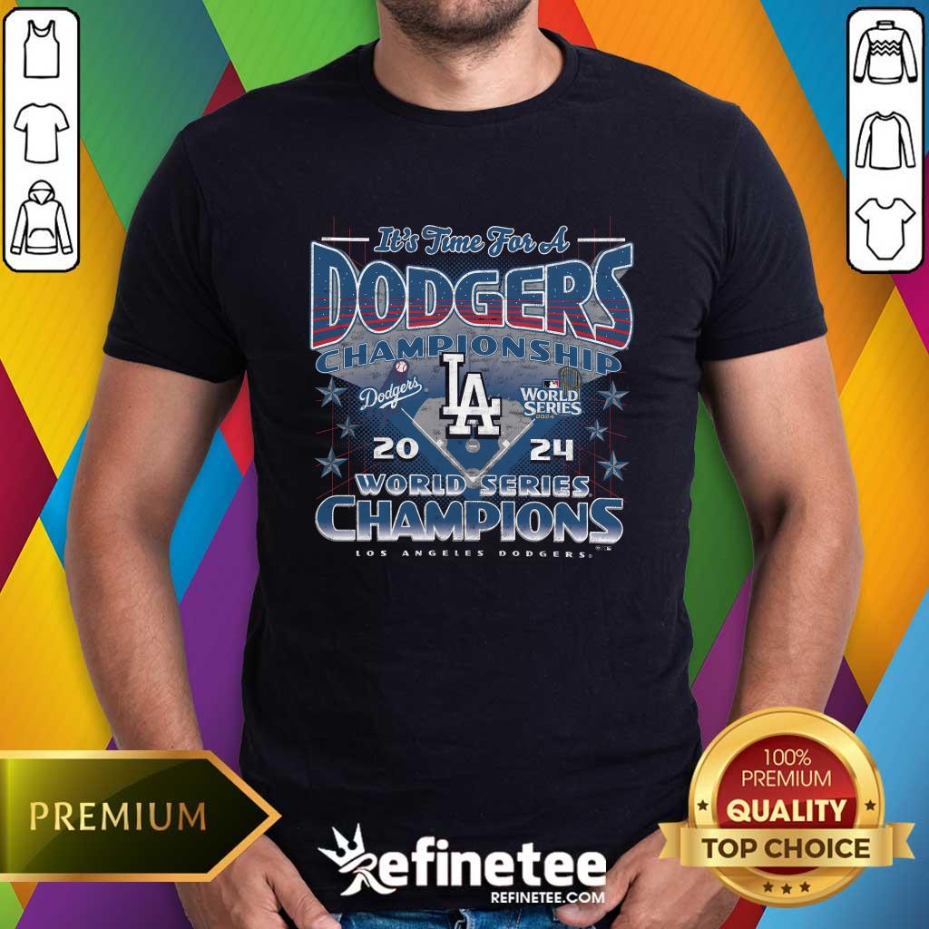 Awesome Dodgers Championship 2024 World Series Champions T-Shirt