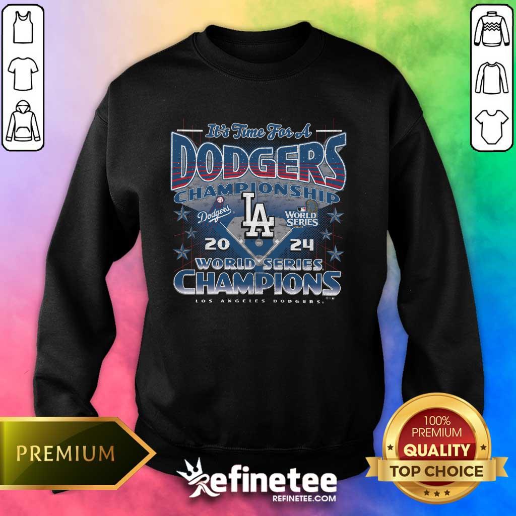 Awesome Dodgers Championship 2024 World Series Champions Sweater