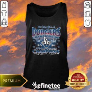 Awesome Dodgers Championship 2024 World Series Champions Tank-top
