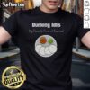 Alt Text: Funny Dunking Idlis T-Shirt design showcasing humor and fitness, perfect for exercise enthusiasts and food lovers.