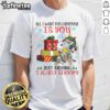 Funny Snoopy Christmas T-Shirt: 'All I Want For Christmas Is You Just Kidding' design for holiday cheer.