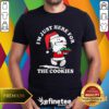 Good Cute Snoopy Santa I'm Just Here For The Cookies Christmas T-Shirt