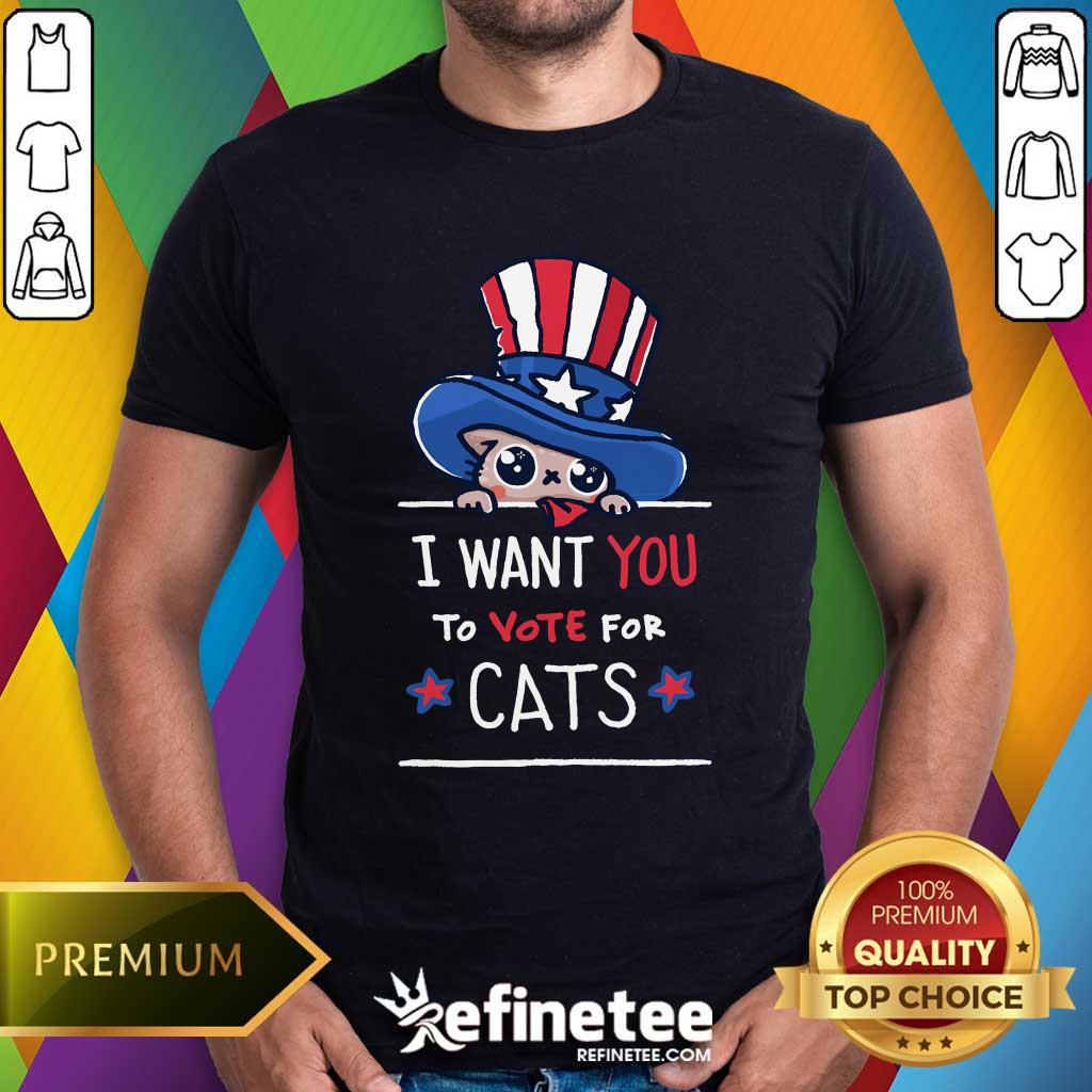 Good Cute You Should Vote For Cats T-Shirt
