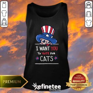 Good Cute You Should Vote For Cats Tank-top