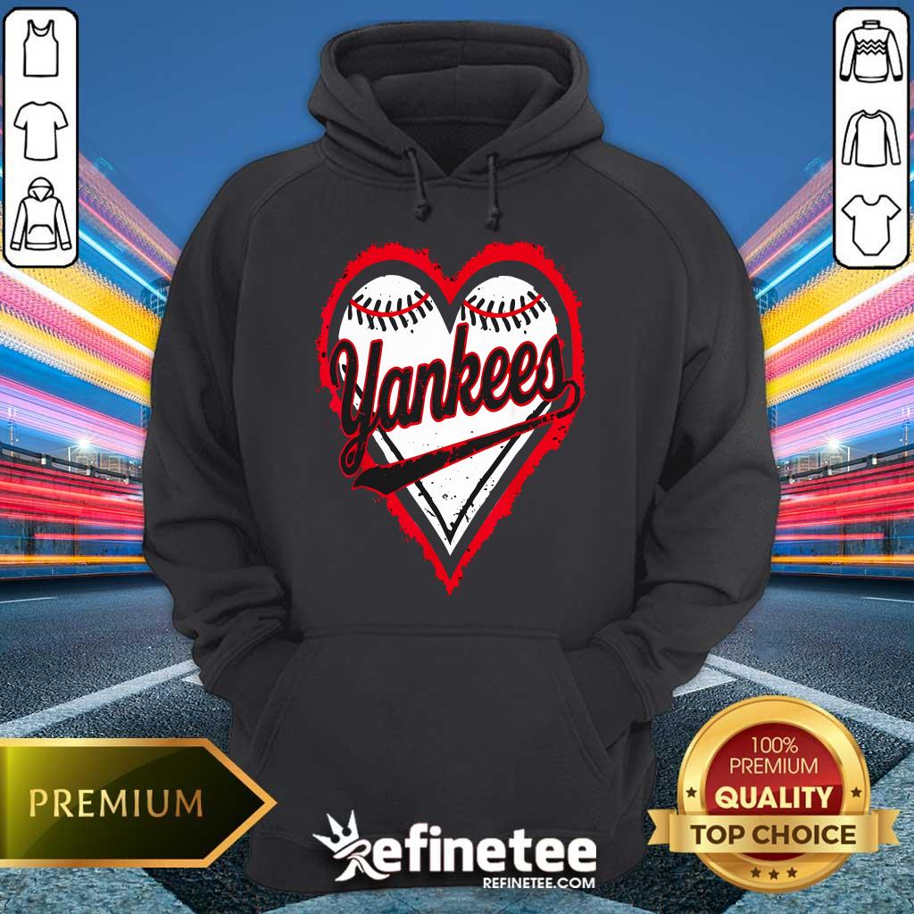 Good Yankees Name Hearts Style Classic Hoodie
