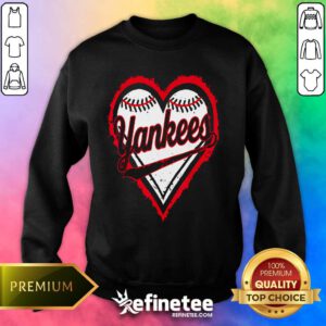 Good Yankees Name Hearts Style Classic Sweater