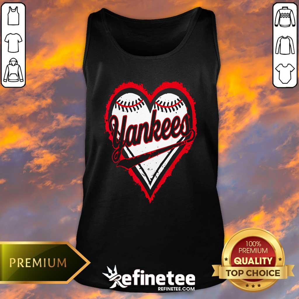 Good Yankees Name Hearts Style Classic Tank-top
