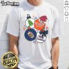 Happy Merry Christmas Detroit Baseball Est 1894 T-Shirt featuring festive design and team spirit for the holiday season.