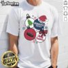 Hot Merry Christmas Winnipeg Hockey Est 1999 T-Shirt featuring festive graphics and bold lettering for hockey fans.