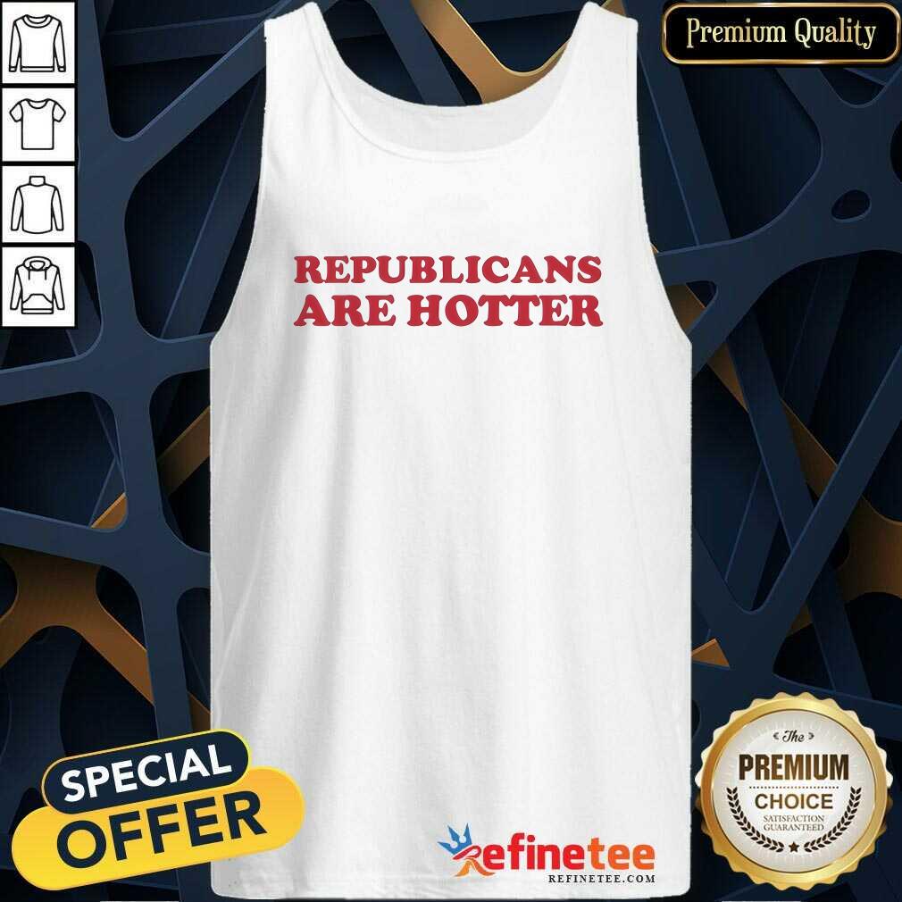 Hot Morgonn Mcmichael Wearing Republicans Are Hotter Tank-top