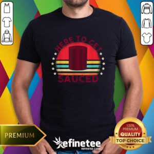 Hot Sauced Cranberry Thanksgiving Holiday Humor Sunset T-Shirt