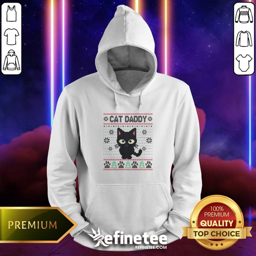 Nice Cute Kitty Cat Lover Xmas Cat Ugly Christmas Hoodie