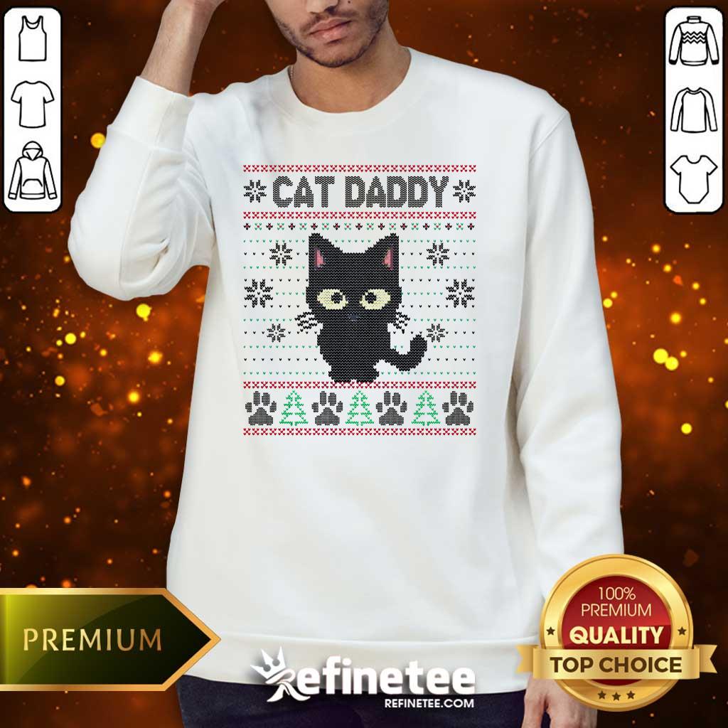 Nice Cute Kitty Cat Lover Xmas Cat Ugly Christmas Sweater