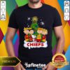 Nice Cute Snoopy The Peanuts Kansas City Chiefs Christmas T-Shirt