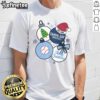 Alt Text: Nice Merry Christmas Tampa Bay Baseball Est 1998 T-Shirt featuring festive design and vibrant colors for baseball fans.