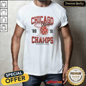 Official Chicago Champs 1989 1991 T-Shirt