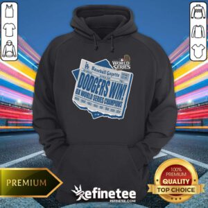 Official Los Angeles Dodgers 2024 8 Times World Series Champions Hoodie