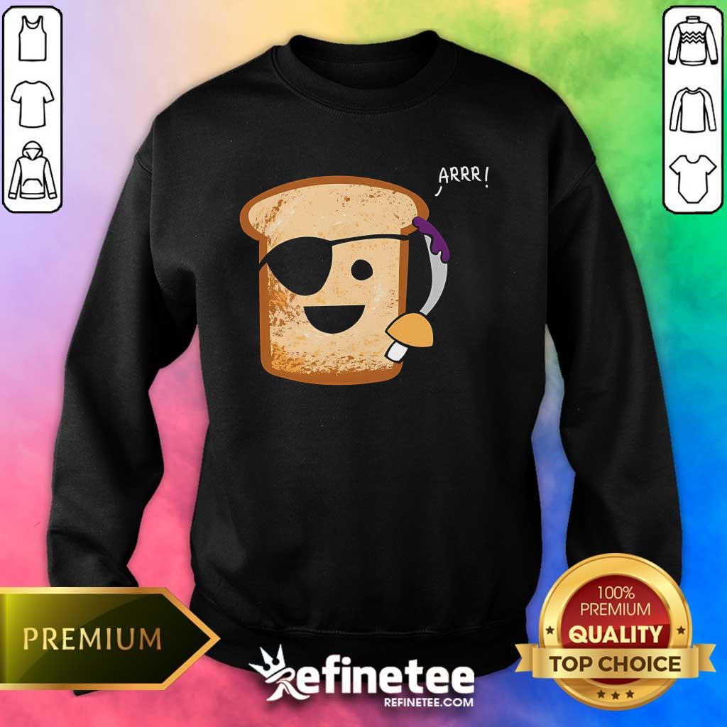 Original Cute Pirate Toast Sweater