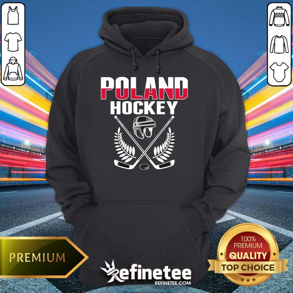 Original Poland Ice Hockey Fans Jersey Polish Hockey Team Supporter Hoodie