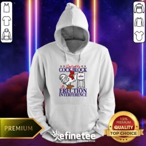 Premium Don't Call It A Cock Block It's Erection Interference Hoodie