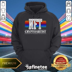Pretty NFT Cryptoartist 80s Vibes Hoodie