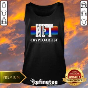 Pretty NFT Cryptoartist 80s Vibes Tank-top