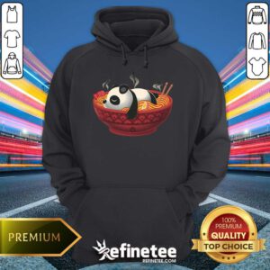 Top Cute Sleepy Ramen Panda Hoodie