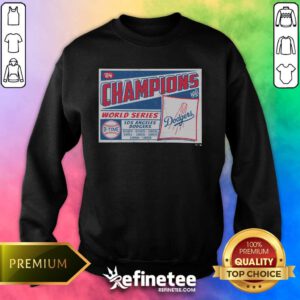 Top Los Angeles Dodgers 2024 8-Time World Series Champions Sweater