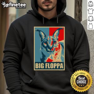Good Big Floppa Caracal Cat Meme Hoodie featuring a playful caracal cat graphic on a cozy sweatshirt.