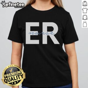 Good Emergency Room ER Nurse Registered Nurse Ladies Tee design featuring a stylish graphic for proud healthcare professionals.