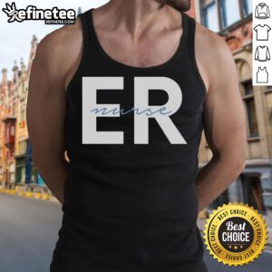 Good Emergency Room ER Nurse Registered Nurse tank top featuring a bold design, perfect for healthcare professionals.