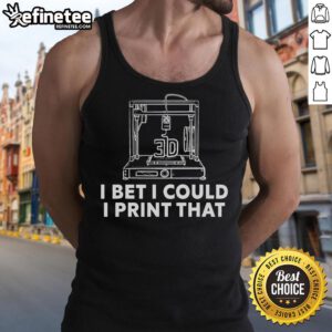 3D print printer creating a tank top design, showcasing innovative printing technology and custom apparel capabilities.