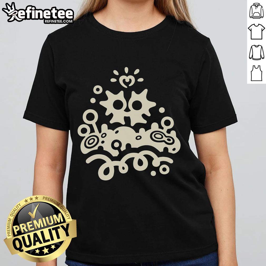 Good Microbial Love Ladies Tee featuring a stylish design celebrating beneficial bacteria and microbiomes for women.