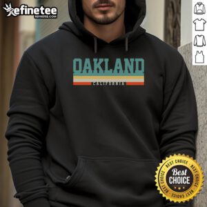 Good Oakland California Cooling Hoodie in a stylish design, perfect for warm weather and casual outings.