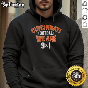 Good We Are 9 And 1 Hoodie featuring a stylish design, perfect for sports fans celebrating their team's success.