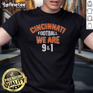 Good We Are 9 And 1 T-Shirt featuring bold text design celebrating sports team success in vibrant colors.