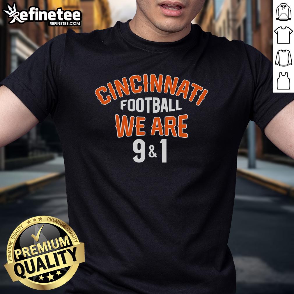 Good We Are 9 And 1 T-Shirt featuring bold text design celebrating sports team success in vibrant colors.