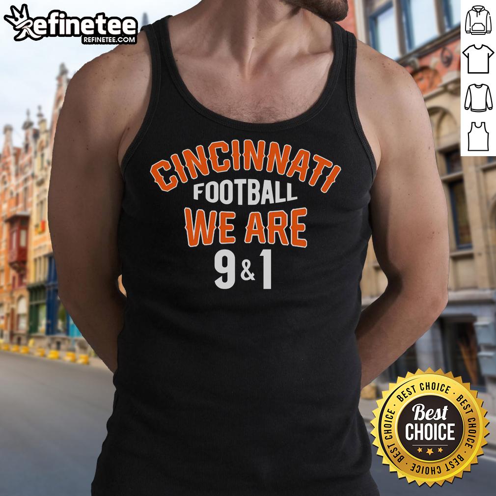 Good We Are 9 And 1 tank top featuring bold lettering on a stylish design, perfect for casual wear and sports activities.