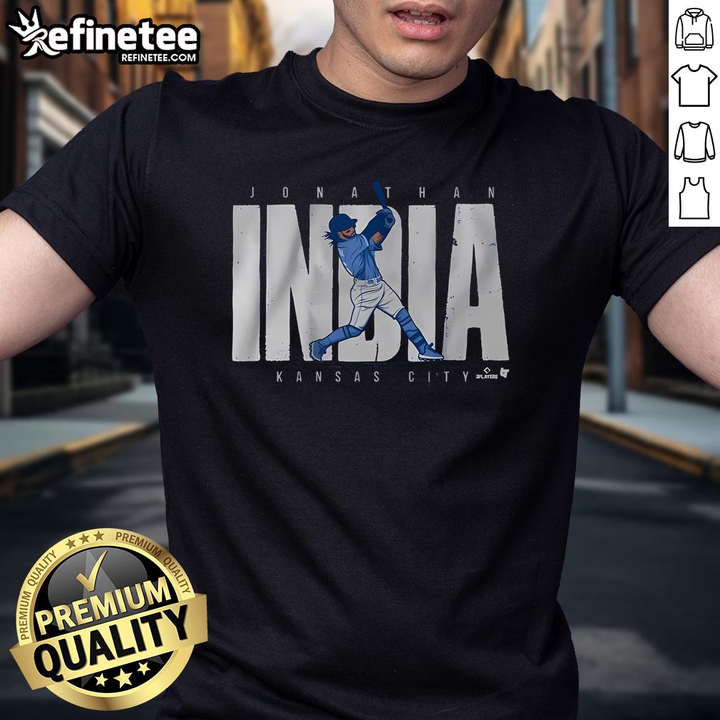 Stylish Hot Jonathan India KC Swing T-Shirt featuring a vibrant design, perfect for fans and casual wear.