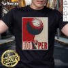 Cool basketball player in a streetball t-shirt, showcasing style and passion for the game on the court.